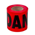 C.H. Hanson 15007 200 ft. L x 3 in. W Plastic Danger Barricade Tape Red