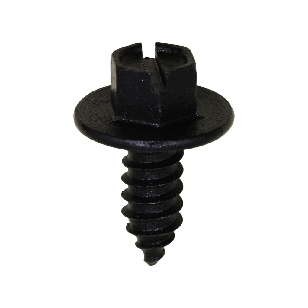 Auveco 20446 Slotted Hex Washer Head License Plate Screw #14 x 5/8"