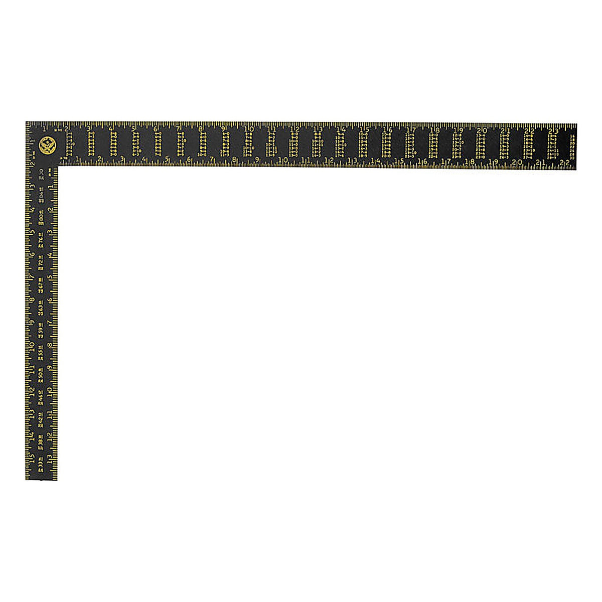 Stanley 45-011 Aluminum English Rafter Square Black/Yellow