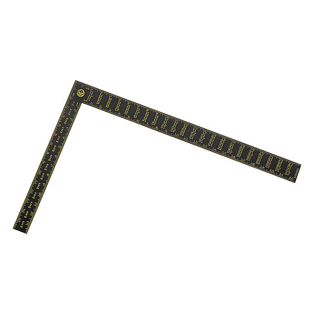 Stanley 45-011 Aluminum English Rafter Square Black/Yellow