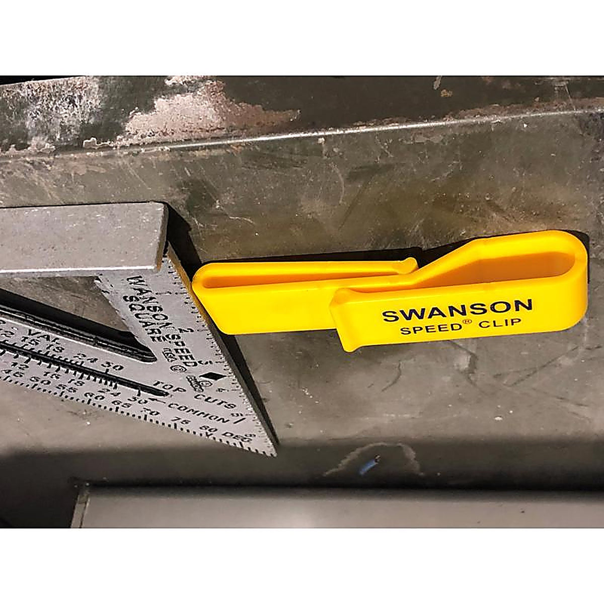 Swanson S0101-C Original 7.25 in. L x .875 in. H Aluminum Speed Square Silver