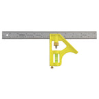 Stanley 46-123 12 in. L x 3 in. H Steel English Combination Square Silver