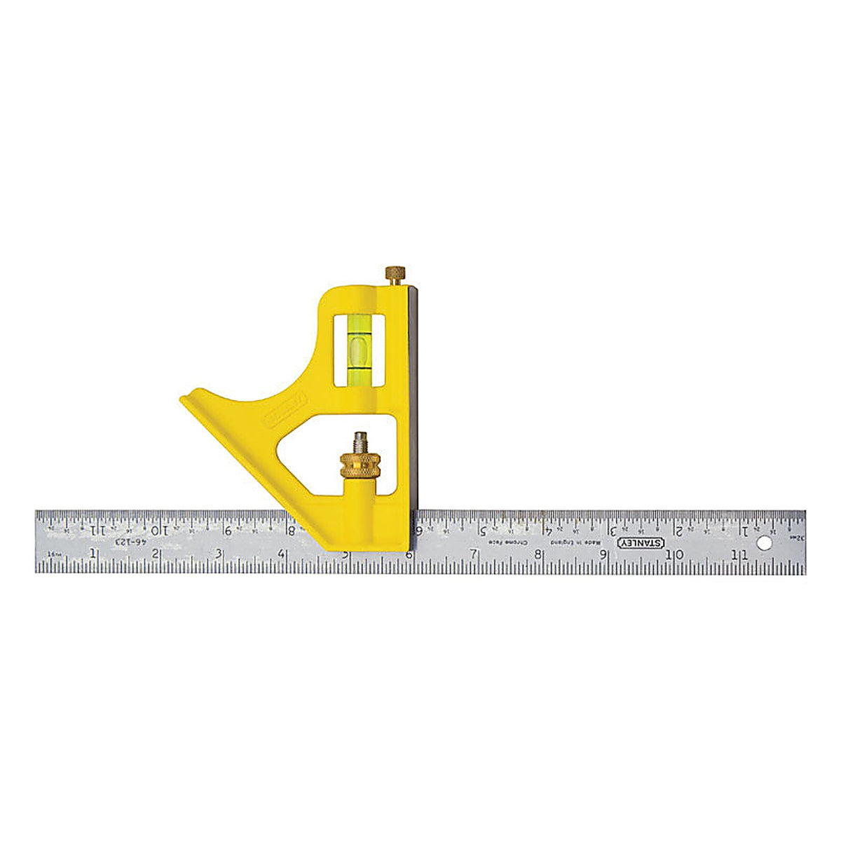 Stanley 46-123 12 in. L x 3 in. H Steel English Combination Square Silver