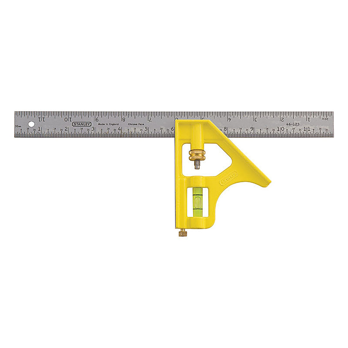 Stanley 46-123 12 in. L x 3 in. H Steel English Combination Square Silver