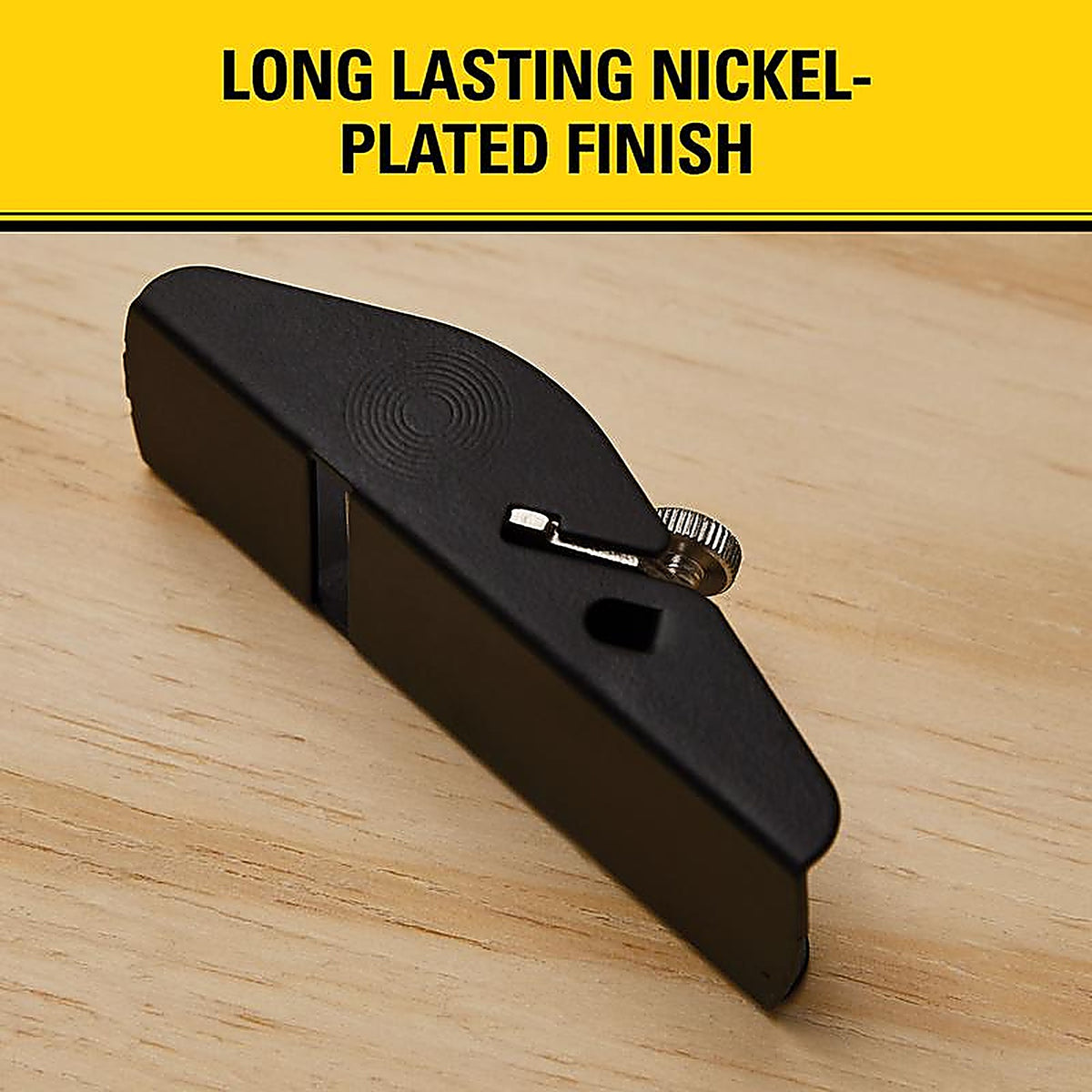 Stanley 12-101 3.5 in. L x 1 in. W Trimming Plane Cast Iron Black