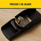 Stanley 12-101 3.5 in. L x 1 in. W Trimming Plane Cast Iron Black