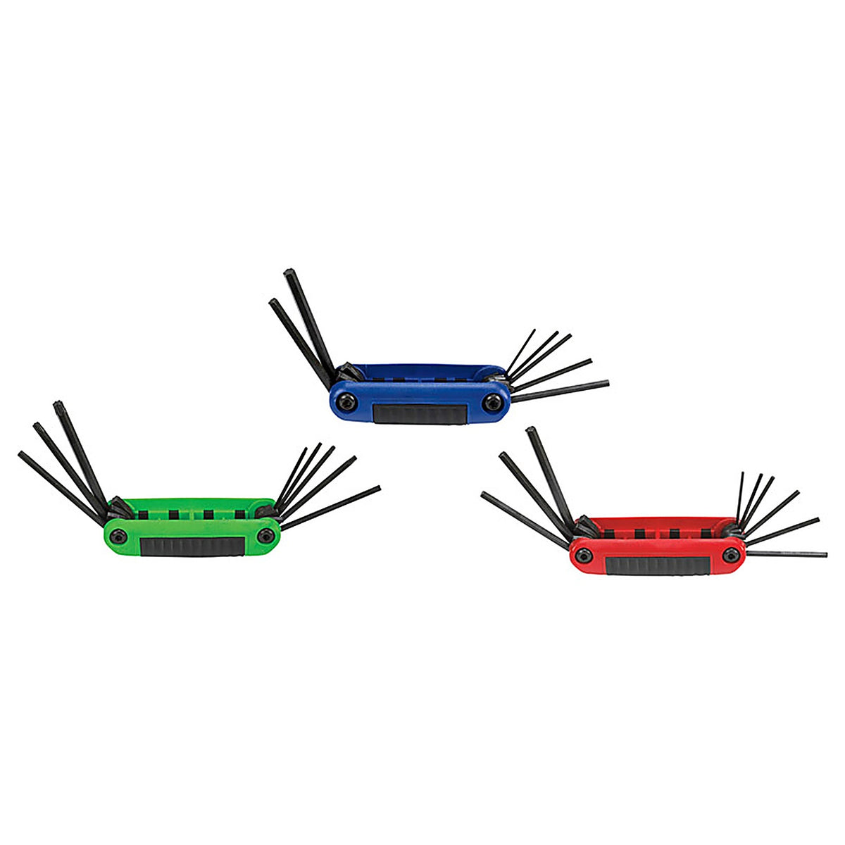 Eklind Tool 25024 Ergo-Fold Assorted Metric and SAE Fold-Up Hex Key Sets Multi-Size in. 24/pc.