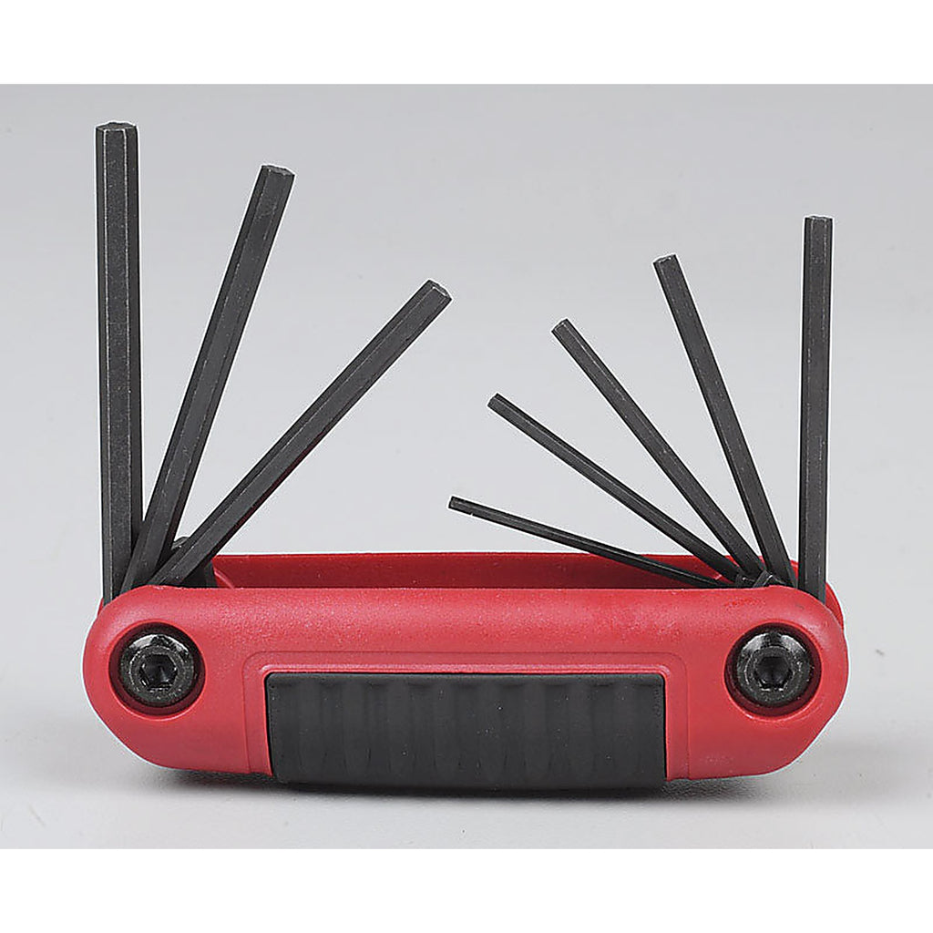 Eklind Tool 25912 Ergo-Fold .050" to 3/16" SAE Ergo Fold Hex Key Set Multi-Size in. 9/pc.