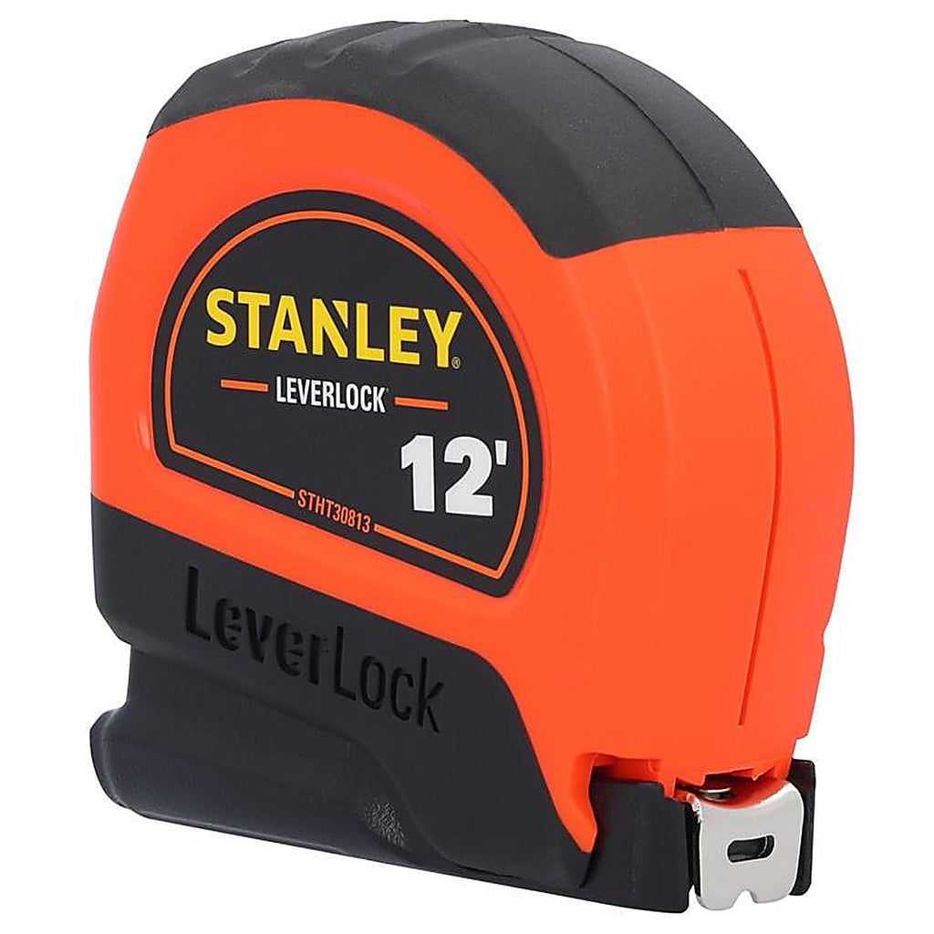 Stanley STHT30810 LeverLock 12 ft. L x 0.5 in. W Tape Measure 1/Pack