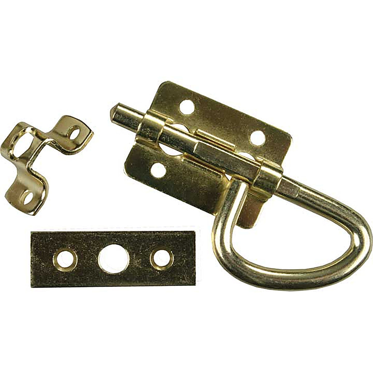 JR Products - 20645 - Universal Latch, Brass