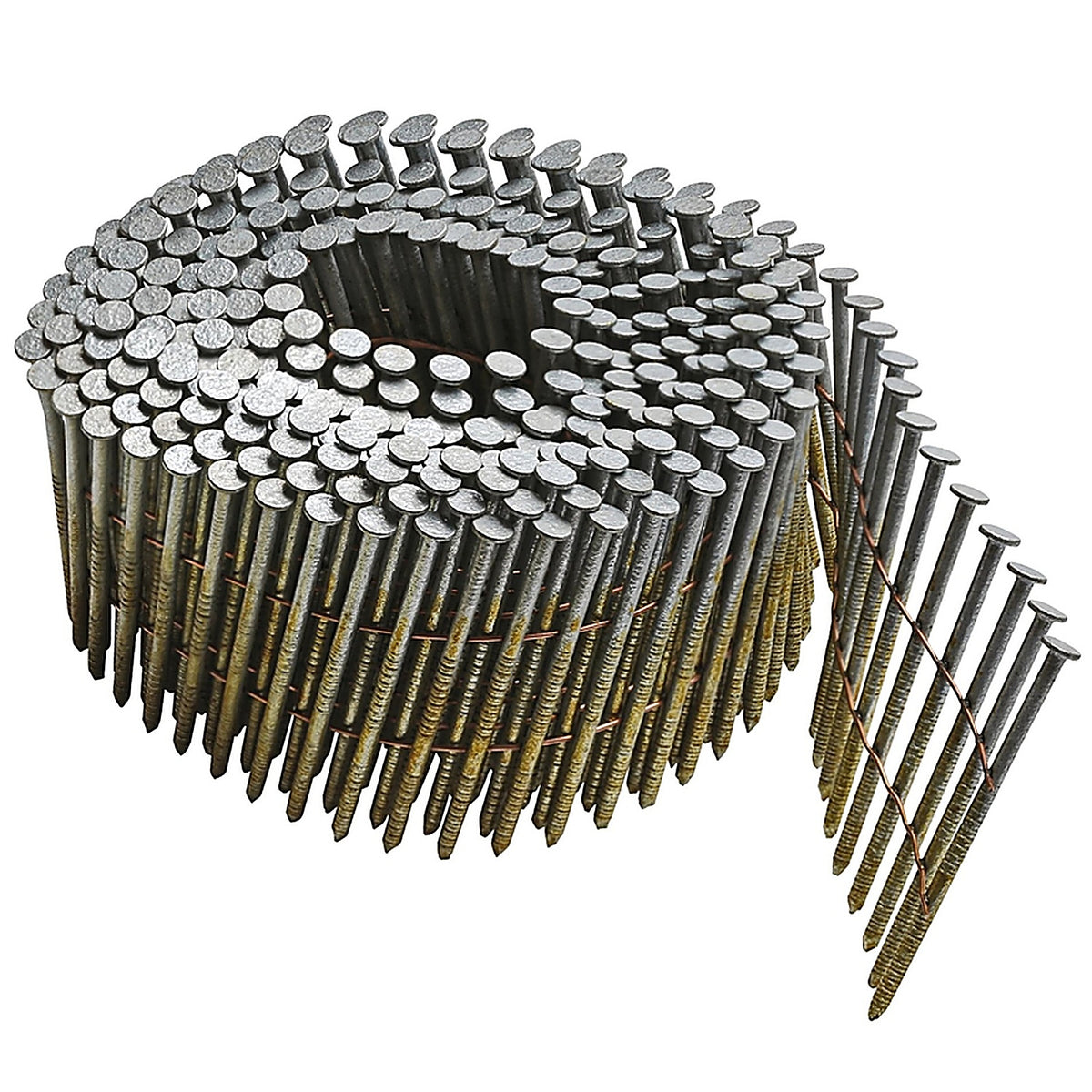 Stanley Bostitch C7R90BDG 2-3/16 in. 11 speed Angled Coil Siding Nails 15 deg. Ring Shank 3600/Pack