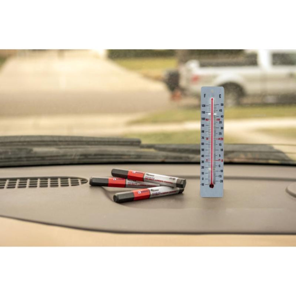 C.H. Hanson 10384 4.5 in. L x 0.5 in. W Lumber Crayon Black Metal 1/pc.