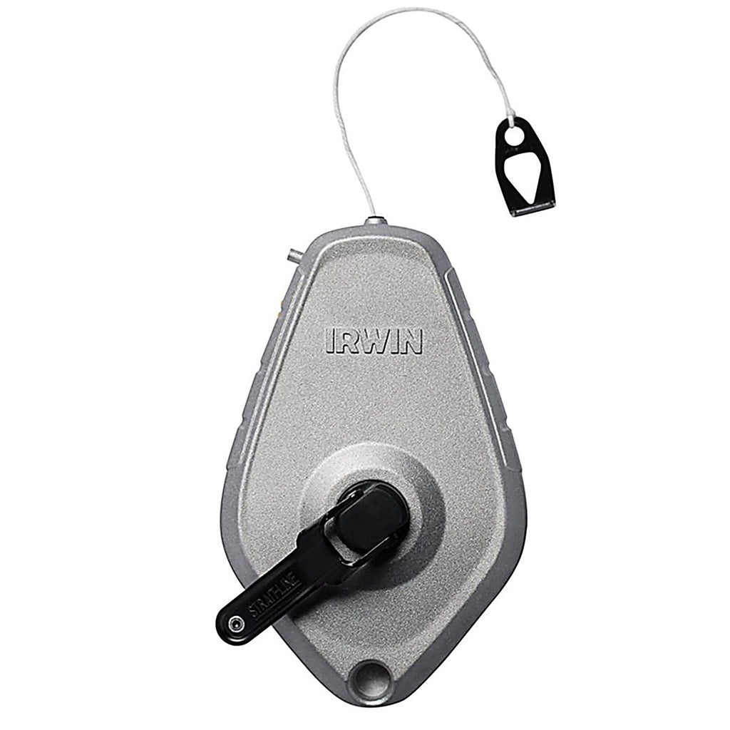 Irwin 1932872 Strait-Line 2 oz. Gray Fast Retrieve Chalk Line Reel 100 ft.
