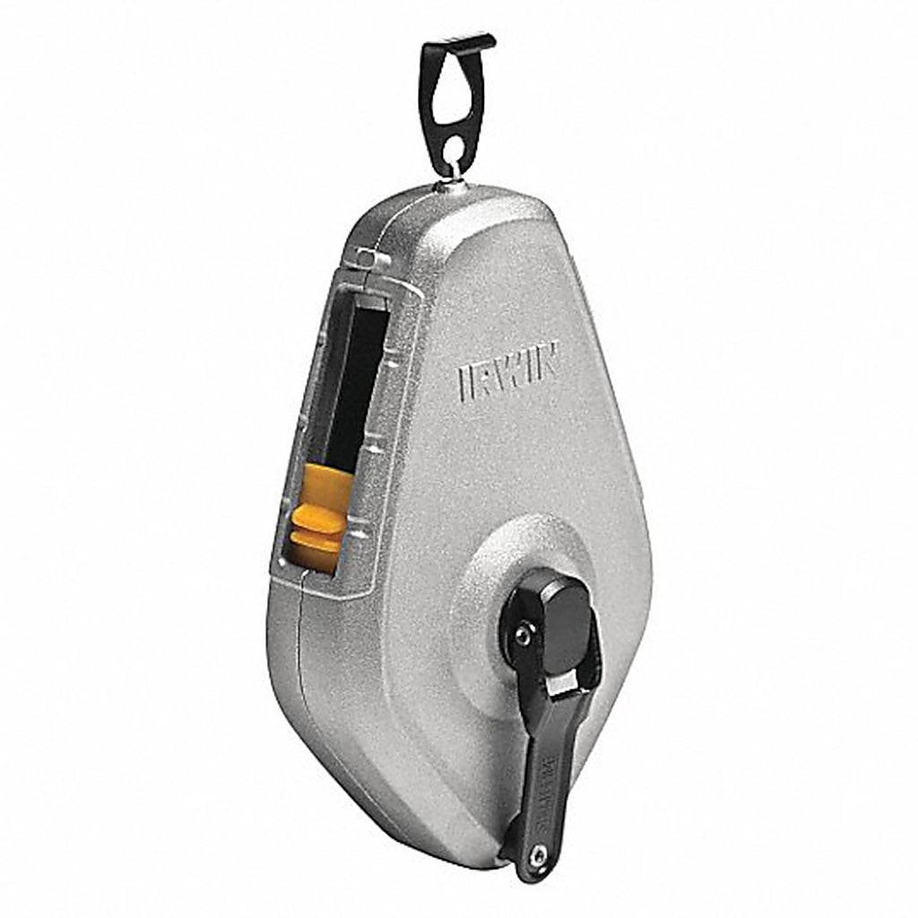 Irwin 1932872 Strait-Line 2 oz. Gray Fast Retrieve Chalk Line Reel 100 ft.