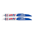 Lenox 20598966R 9 in. Bi-Metal Reciprocating Saw Blade 6 TPI 2/Pack