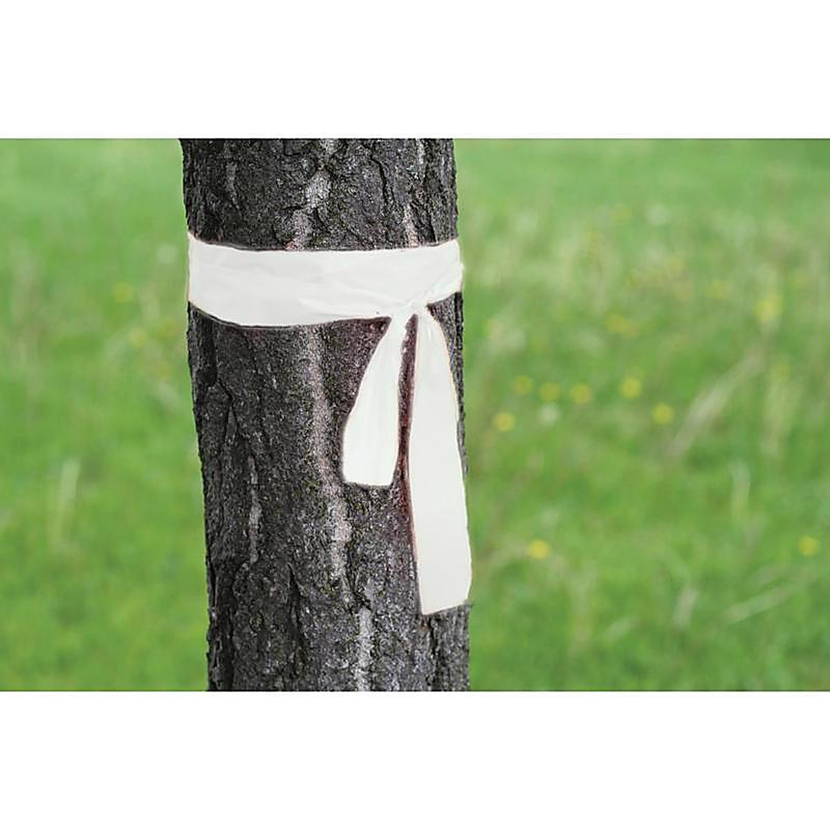 C.H. Hanson 17020 300 ft. L x 1.2 in. W Plastic Flagging Tape White