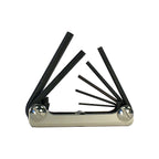 Eklind Tool 21172 2-8mm Metric Fold-Up Hex Key Set Multi-Size in. 7/pc.