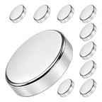 Master Magnetics 7045 .118 in. Neodymium Super Disc Magnets 2.9 lb. pull 35 MGOe Silver 10/pc.