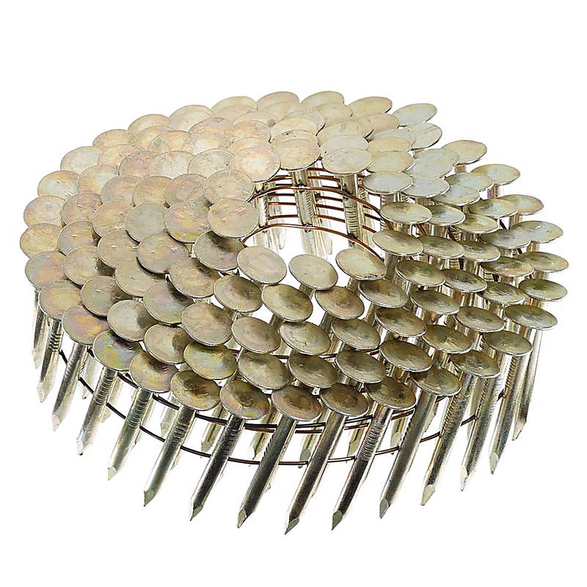 Senco M003104 1-1/4 in. 16 Ga. Angled Coil Roofing Nails 15 deg. Smooth Shank 7200/Pack
