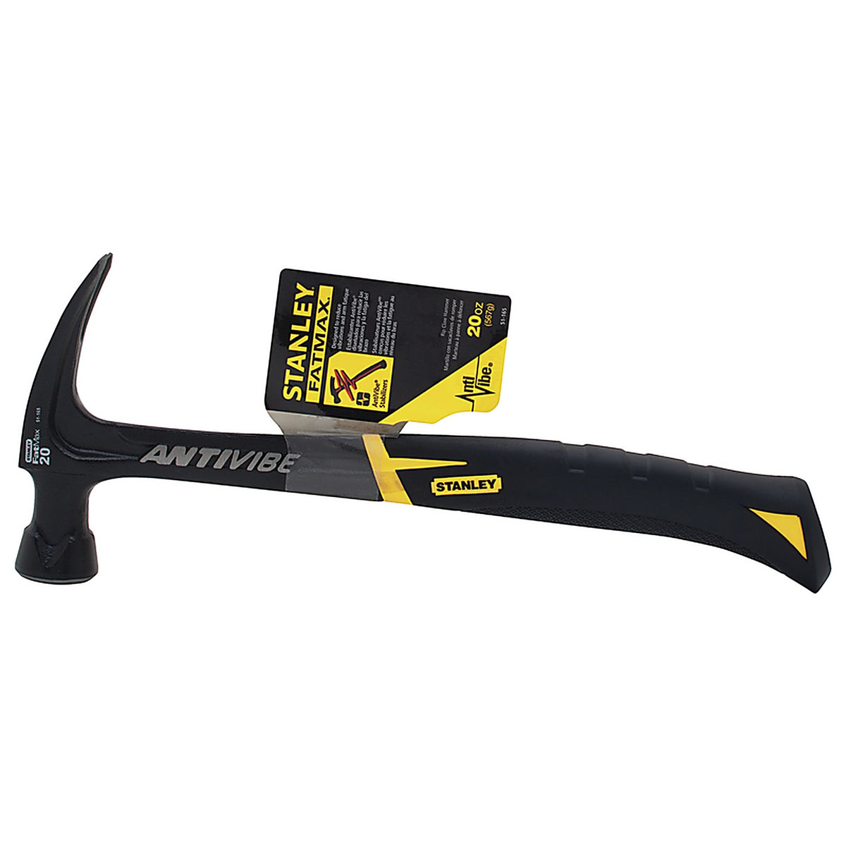 Stanley 51-165 FatMax 20 oz. Smooth Face Nailing Hammer 5-3/4 in. Steel Handle