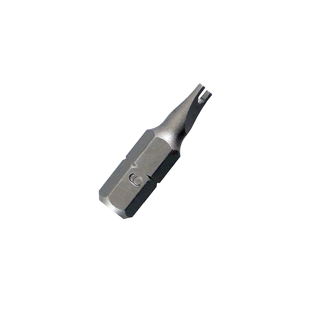 Best Way Tools 86821 Spanner Hex #6 x 1 in. L Screwdriver Bit Carbon Steel 1/pc.