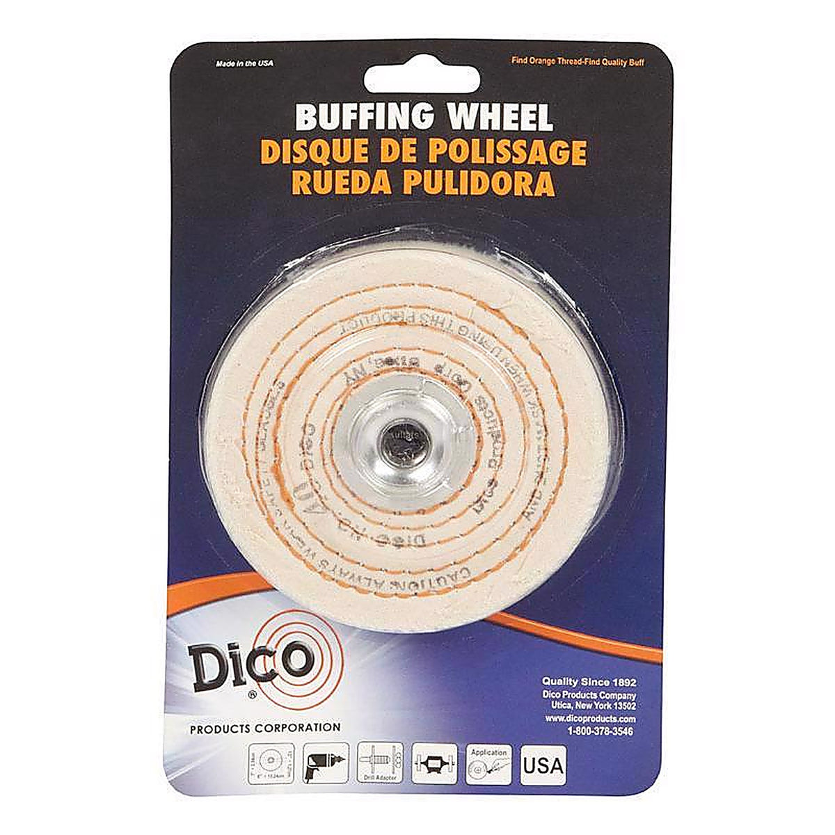 Dico 527-40-4 Cotton Buffing Wheel