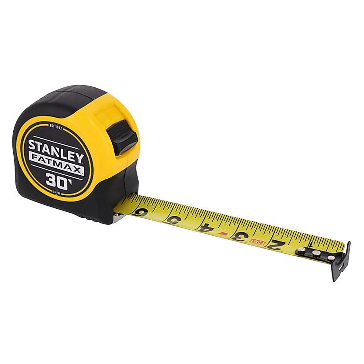 Stanley 33-730 FatMax 30 ft. L x 1.25 in. W Tape Measure 1/Pack