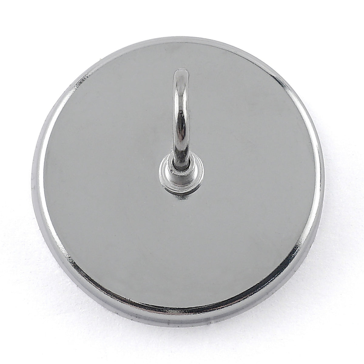 Master Magnetics 7218 Handi-Hook 1.25 in. Ceramic Magnetic Hook 20 lb. pull 3.4 MGOe Silver 1/pc.