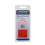 Master Magnetics 7212 1 in. Ceramic Handle Magnet 25 lb. pull 3.4 MGOe Red 1/pc.