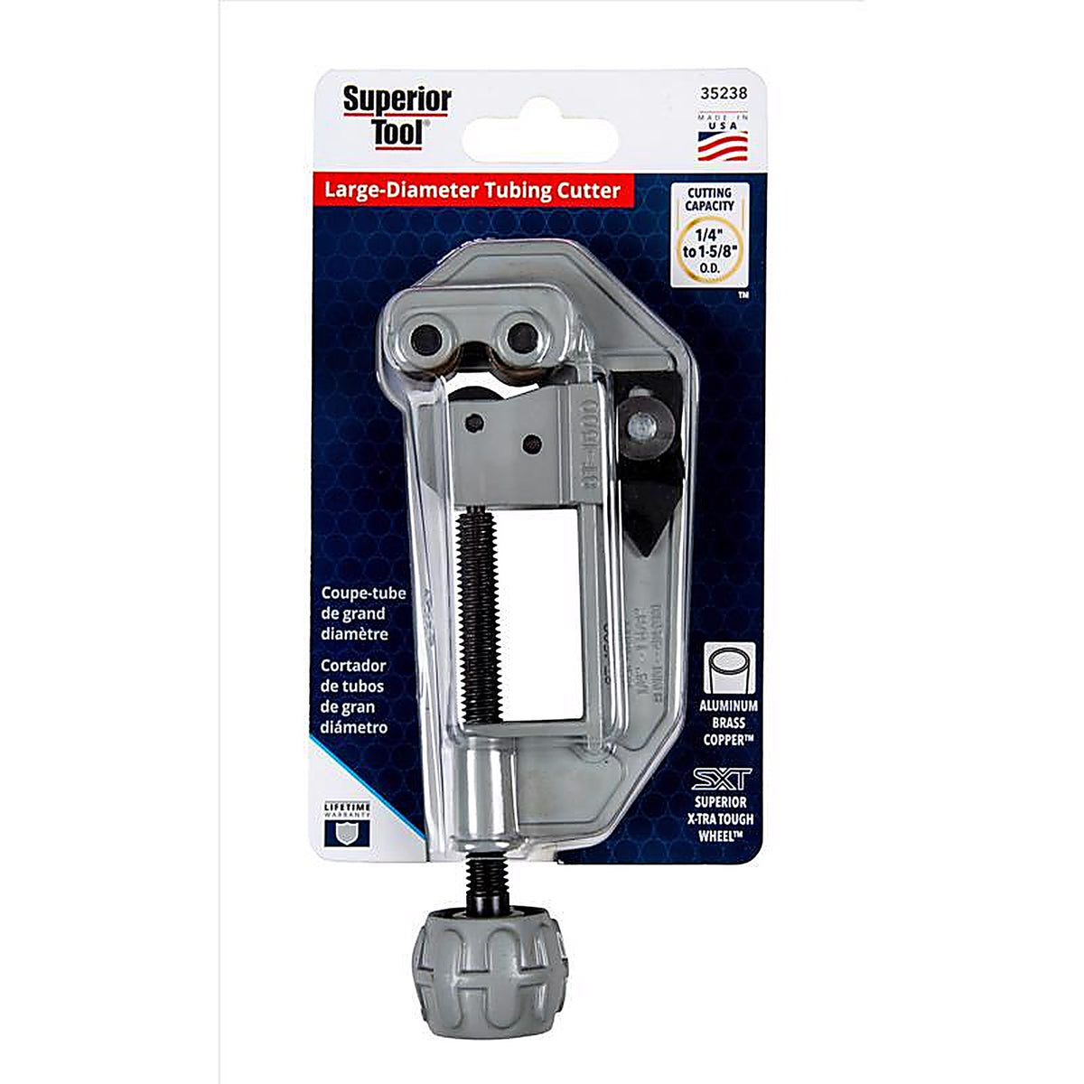 Superior Tool 35238 Pipe Cutter Black/Gray