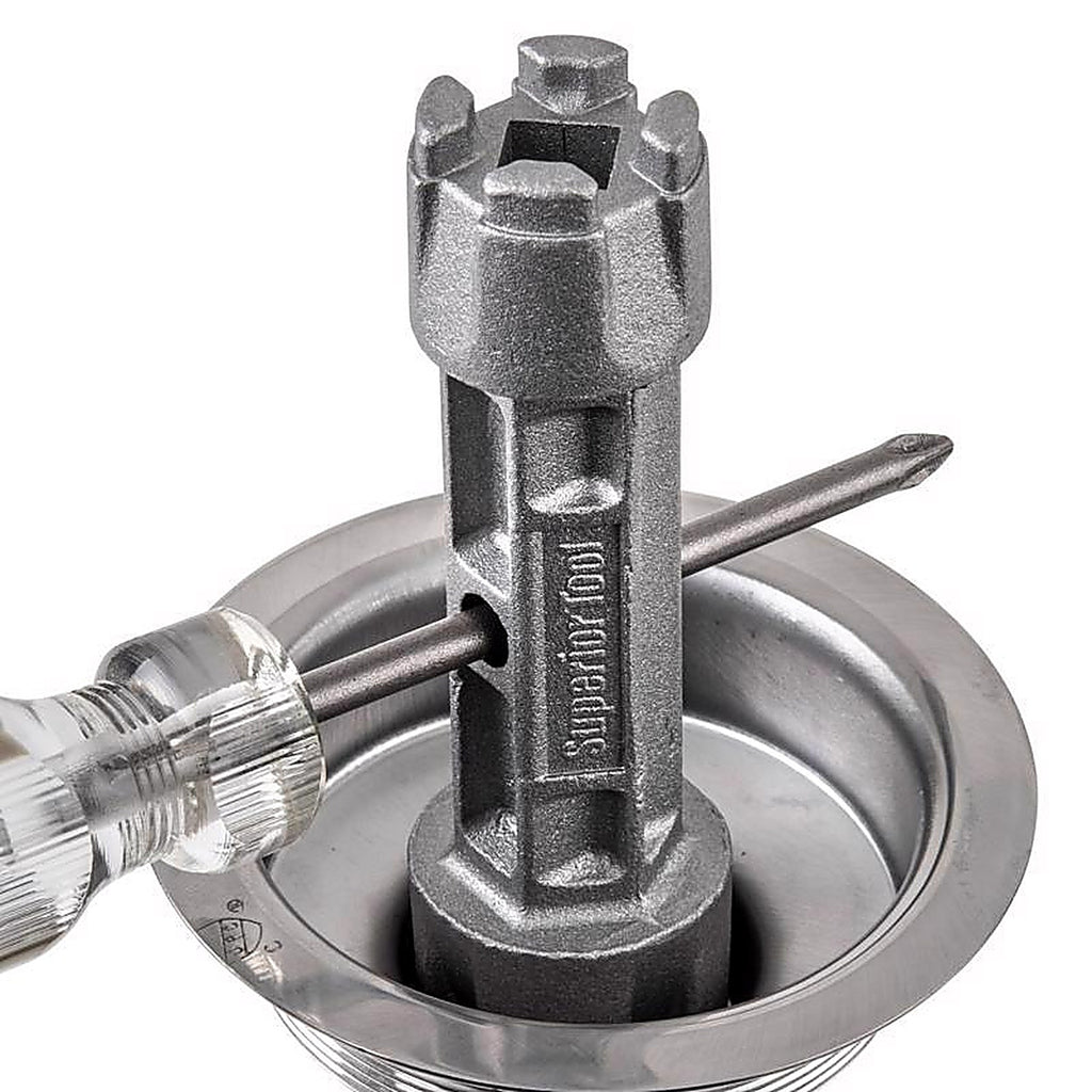 Superior Tool 6020 Drain Wrench Gray 1/pc.