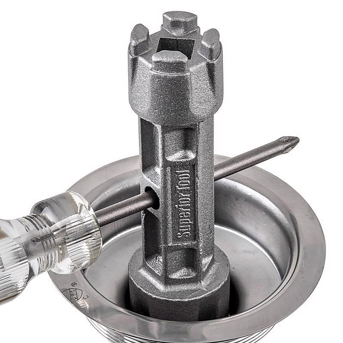Superior Tool 6020 Drain Wrench Gray 1/pc.