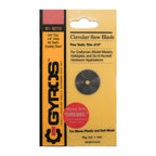 Gyros 81-10715 3/4 in. Dia. x 1/8 in. Fine Steel Circular Saw Blade 60 teeth 1/Pack