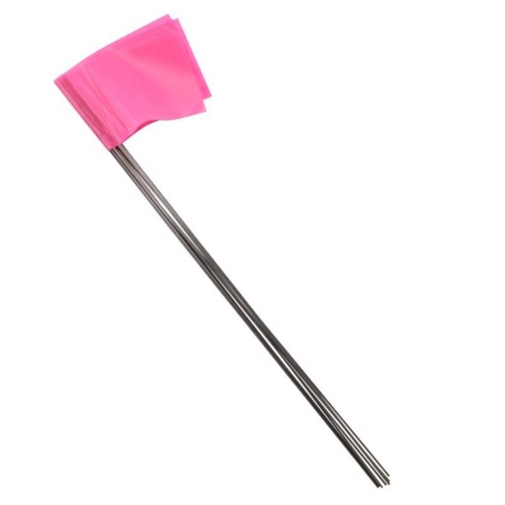 C.H. Hanson 15066 15 in. Pink Marking Flags Polyvinyl 10/Pack