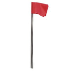 C.H. Hanson 15065 15 in. Fluorescent Red Marking Flags Polyvinyl 10/Pack