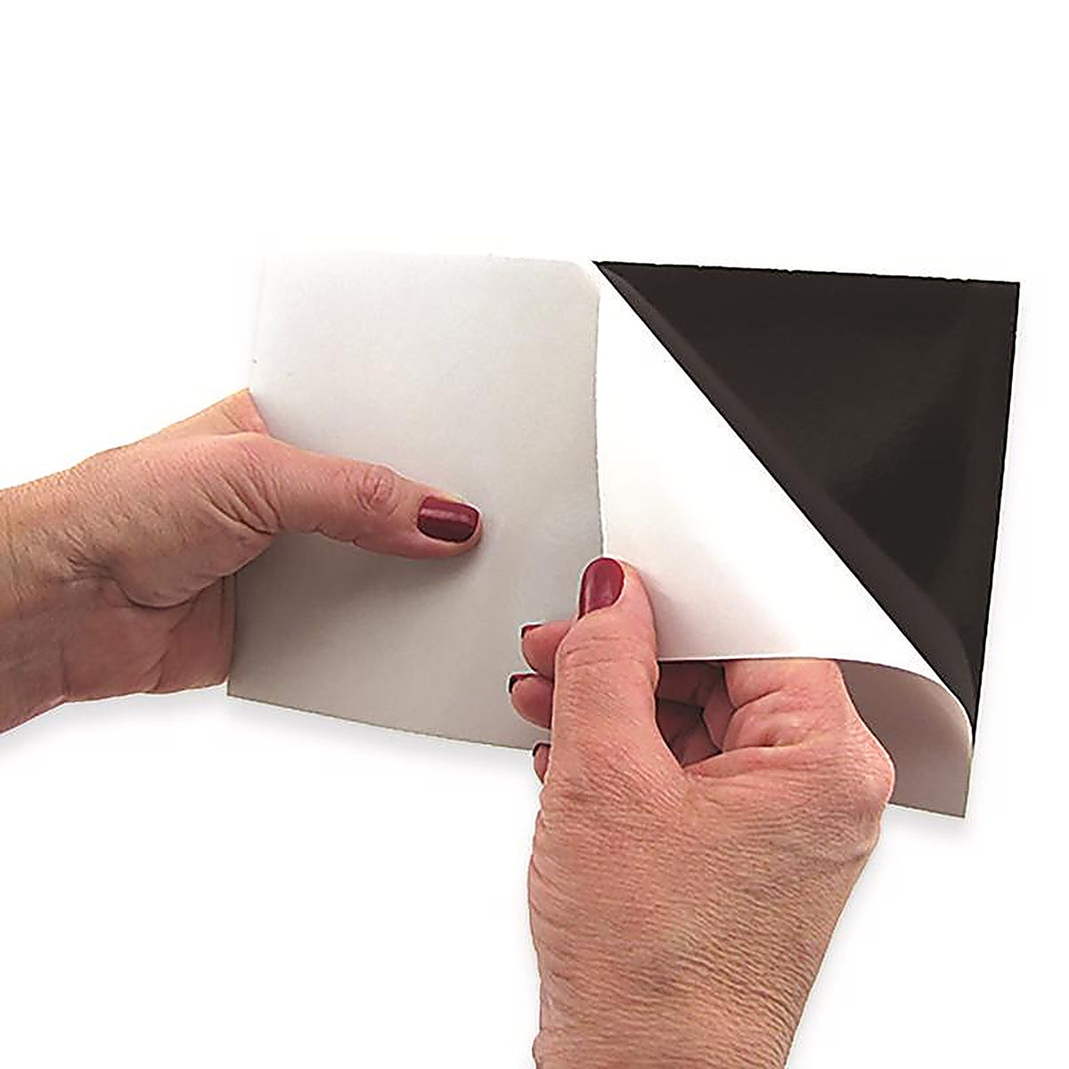 Master Magnetics 7014 8 in. Ferrite Powder/Rubber Polymer Resin Sheet Magnetic Sheet 0.6 MGOe Black 1/pc.