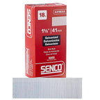 Senco AX18EAA 1-5/8 in. 18 Ga. Straight Strip Brad Nails Smooth Shank 5000/Pack