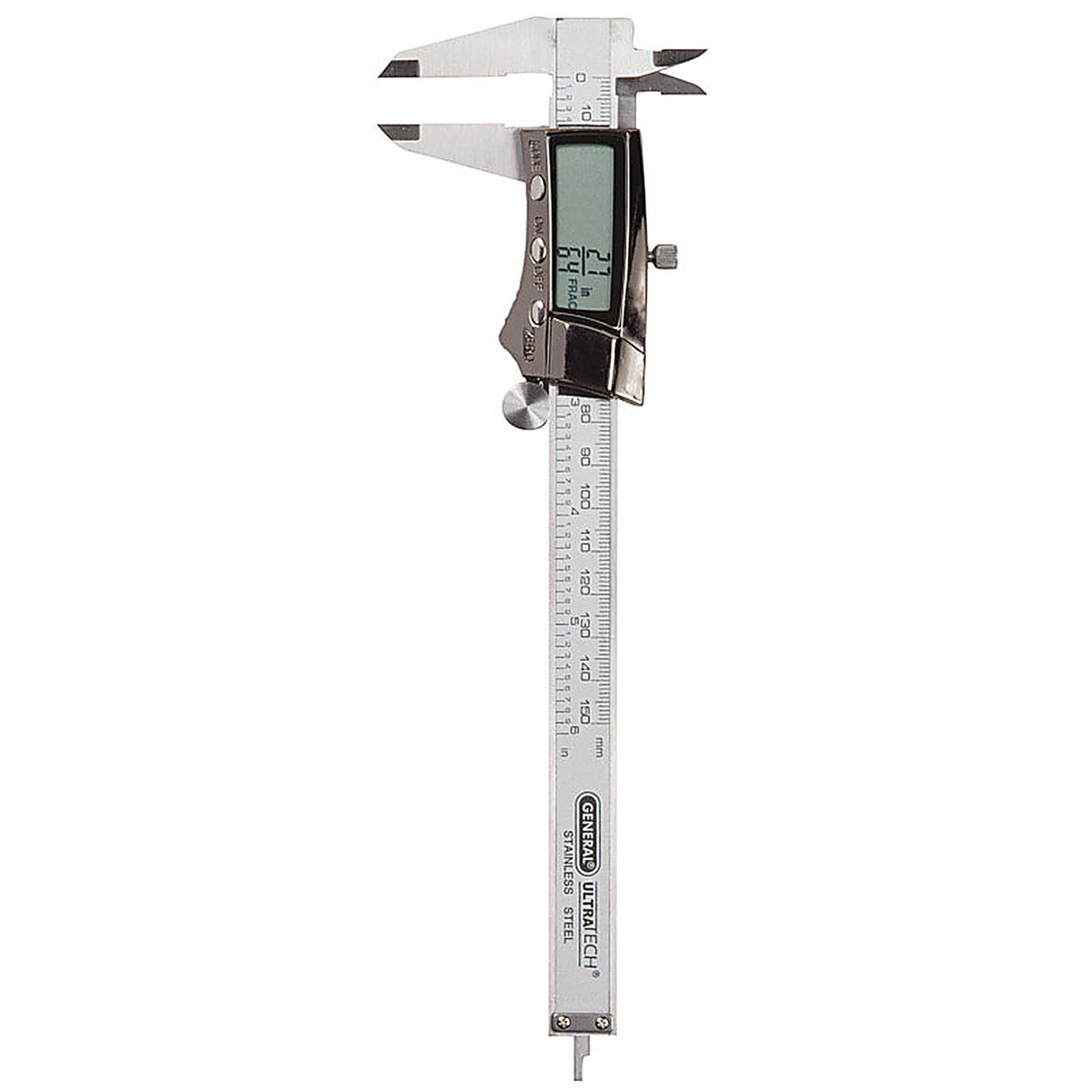 General Tools 147 11-1/2 in. L Digital Caliper 6 in. 1/pc.