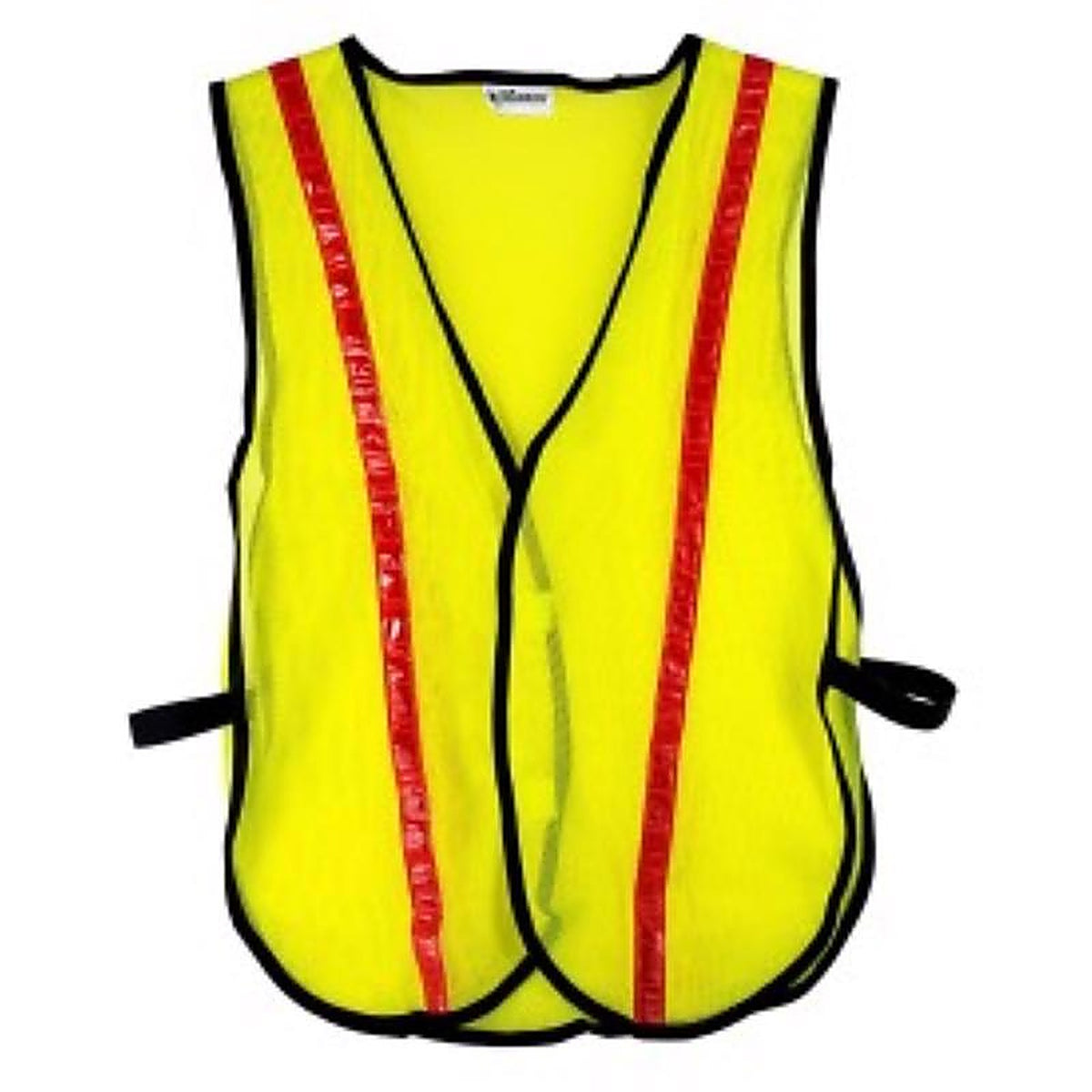 C.H. Hanson 55115 Reflective Polyester Mesh Safety Vest Fluorescent Green One Size Fits All