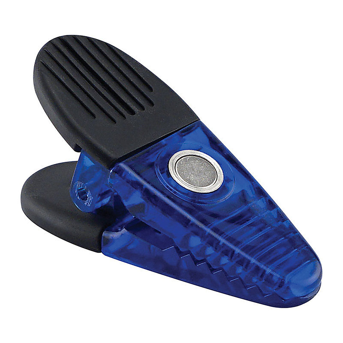 Master Magnetics 7506 3.5 in. Neodymium/Plastic Magnetic Clips 35 MGOe Blue 2/pc.
