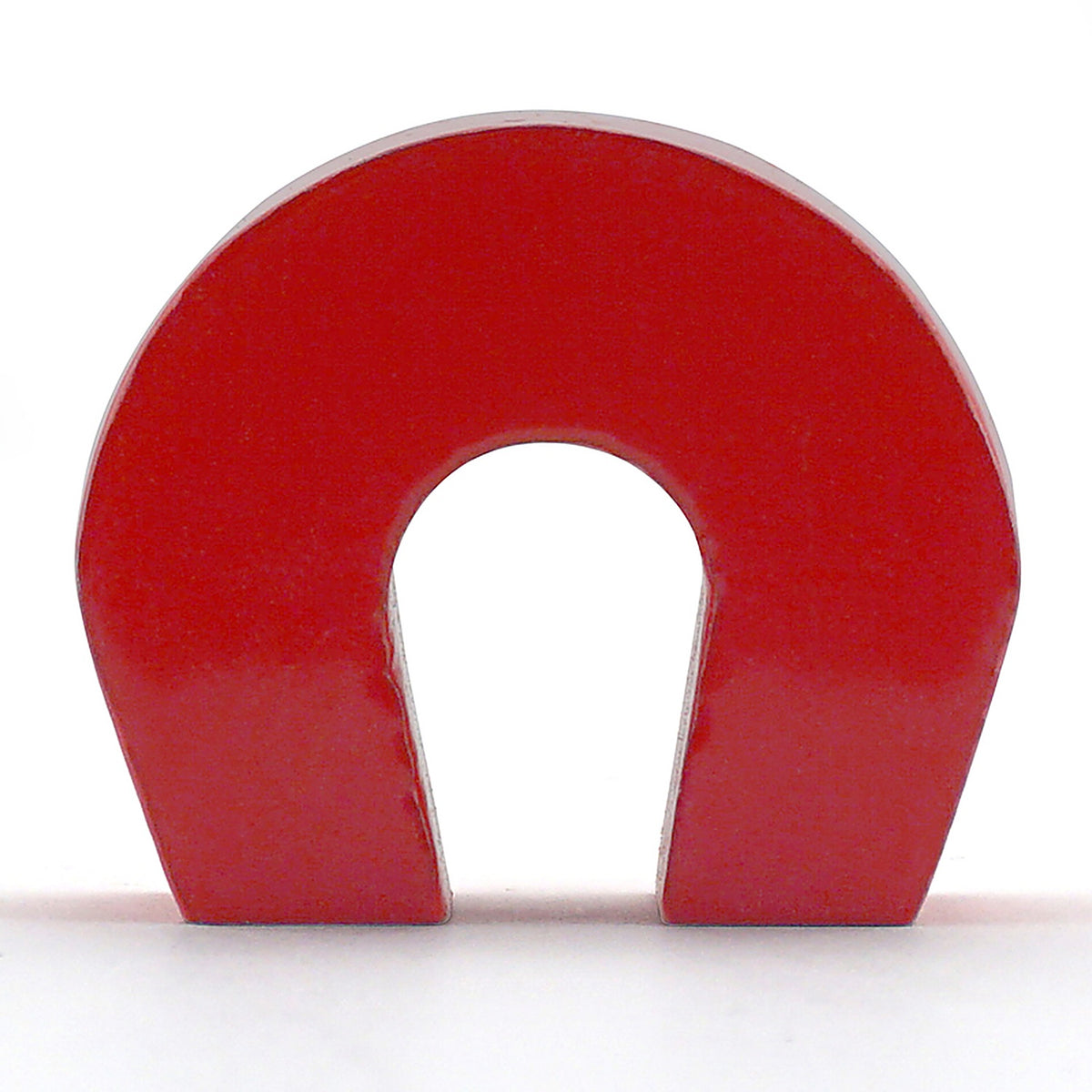 Master Magnetics 7279 1 in. Alnico Horseshoe Magnet 2 lb. pull 5.5 MGOe Red 1/pc.