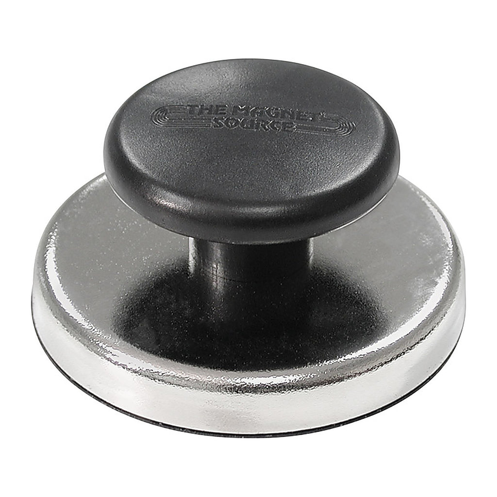 Master Magnetics 7505 1.25 in. Ceramic Knob Magnet 25 lb. pull 3.4 MGOe Black 1/pc.