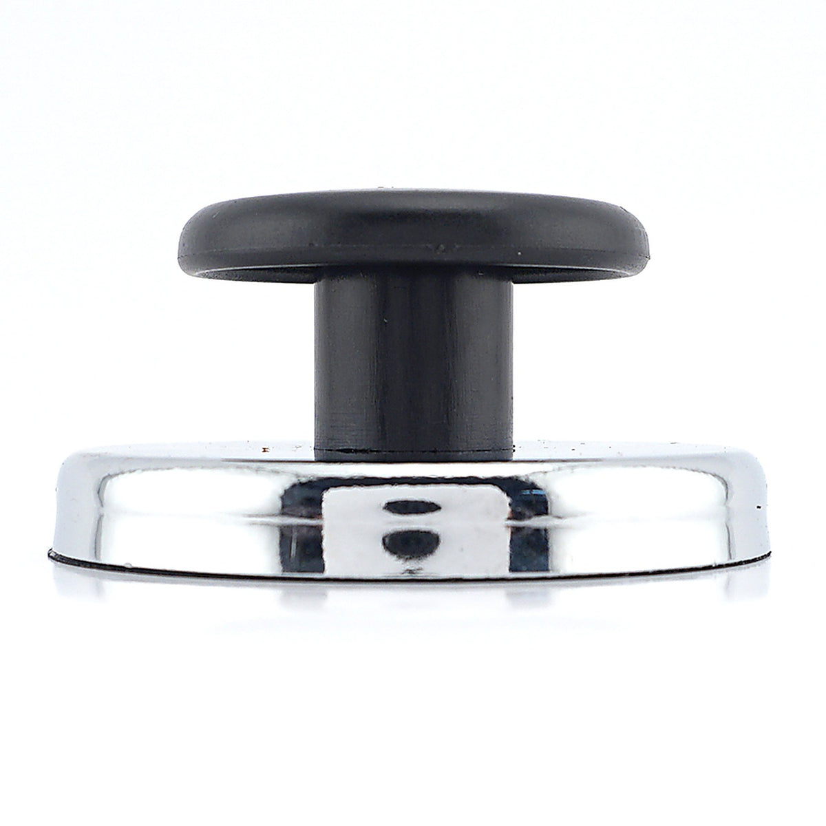 Master Magnetics 7505 1.25 in. Ceramic Knob Magnet 25 lb. pull 3.4 MGOe Black 1/pc.