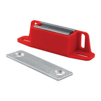 Master Magnetics 7502 4.25 in. Ceramic Latch Magnet 50 lb. pull 3.4 MGOe Red 1/pc.