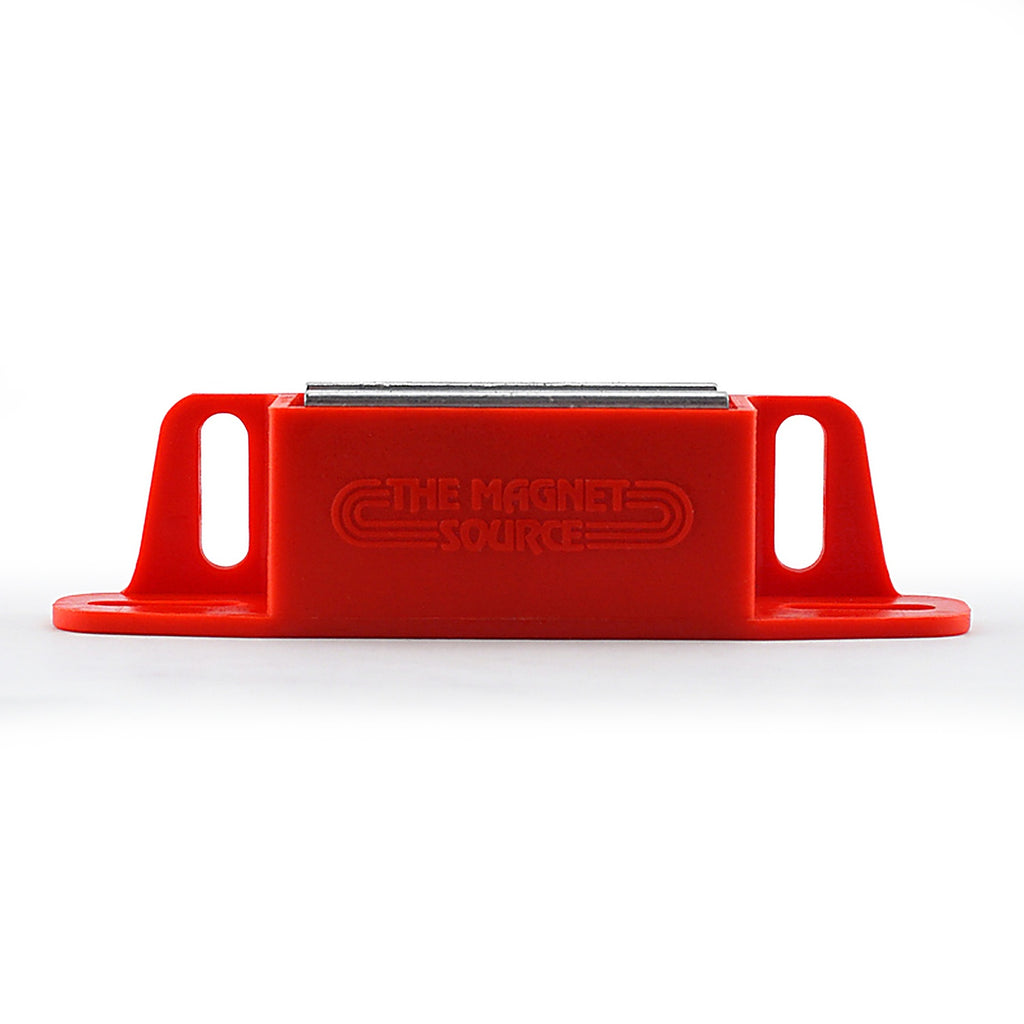 Master Magnetics 7502 4.25 in. Ceramic Latch Magnet 50 lb. pull 3.4 MGOe Red 1/pc.