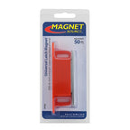 Master Magnetics 7502 4.25 in. Ceramic Latch Magnet 50 lb. pull 3.4 MGOe Red 1/pc.