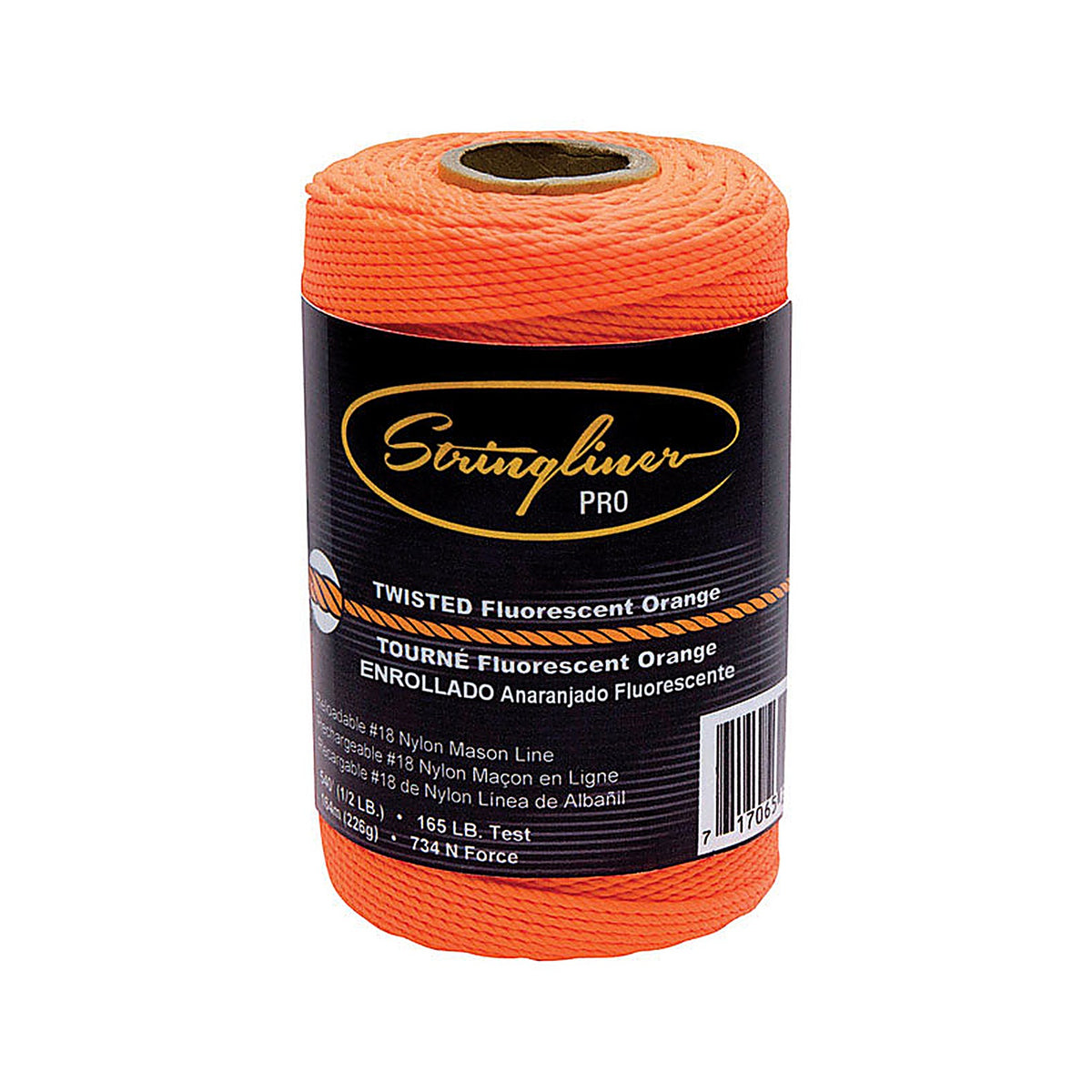 US Tape 35406 Stringliner 1/2 oz. Orange Twisted Chalk Line Refill 540 ft.