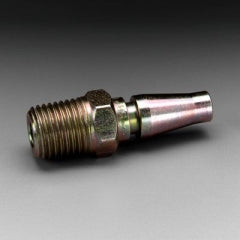 3M 21482 Versaflo Plug W-3186-2, 1/4 in Body Size, 1/4 in MPT Schrader 78805232192