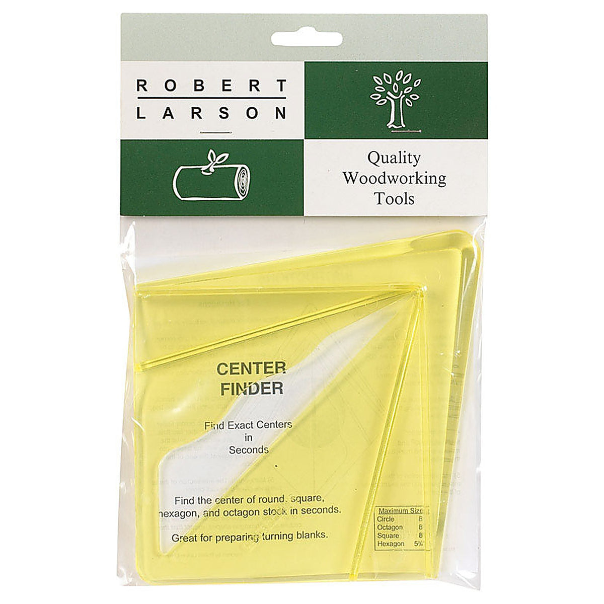 Robert Larson 800-2875 9-1/2 in. L x 6 in. H Plastic Center Finder