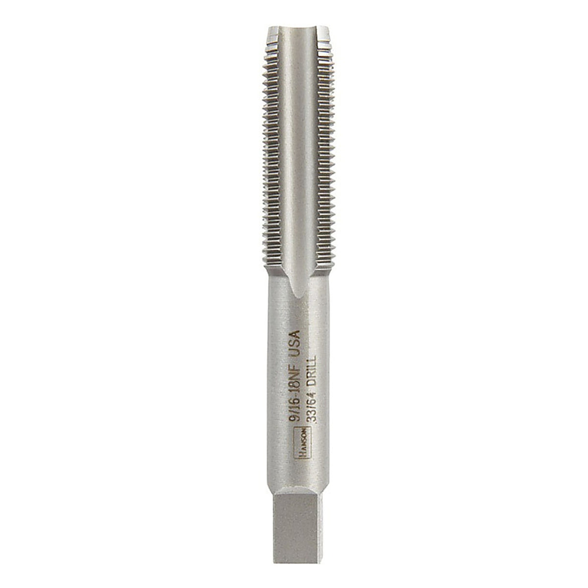 Irwin 8149 Hanson High Carbon Steel SAE Fraction Tap 9/16 in.-18NF 1/pc.